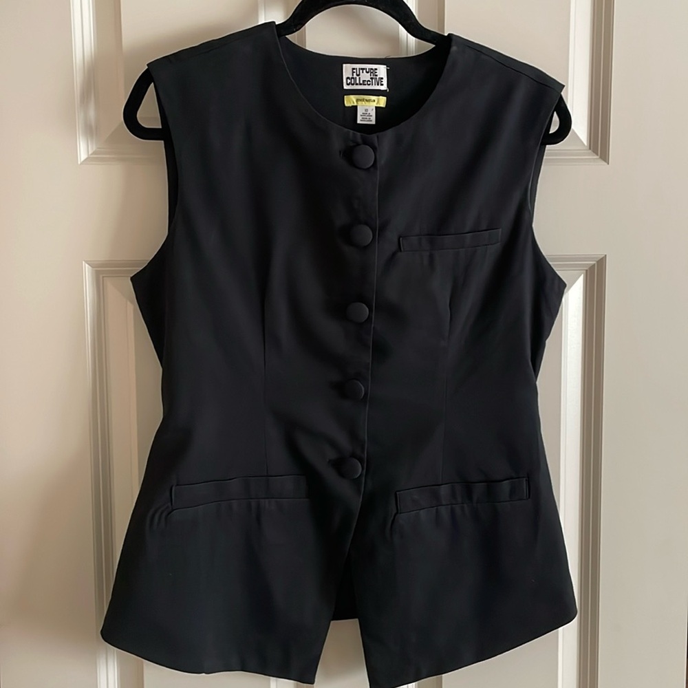 Black Vest from Future Collective with Jenee Naylor